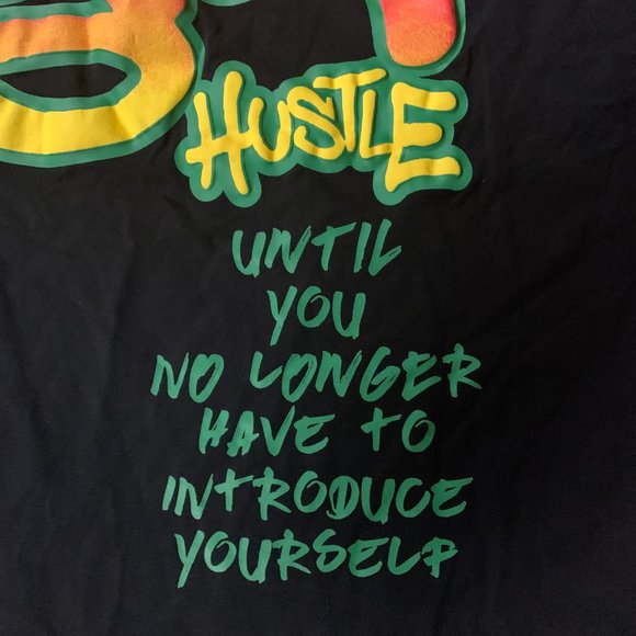 NWT Men's Studio 23 Concept Black Hustle Graphic 2X-Large Short Sleeve T-Shirt - Picture 8 of 15